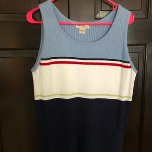 Eddie Bauer tank sweater size XL